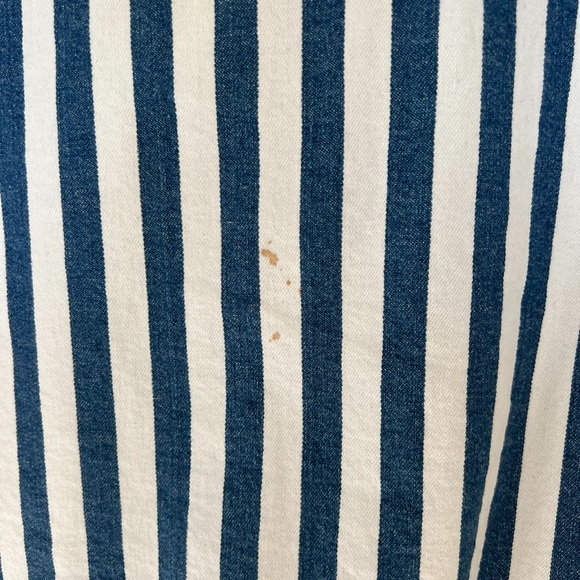 Striped Button up shirt (denim) - Picture 6 of 8